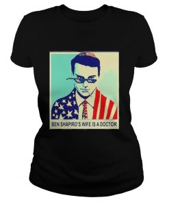 Ben shapiros wife is a doctor american flag  Classic Ladies