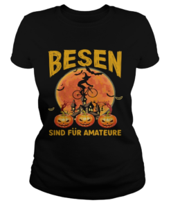 Besen Sind Fur Amateure Man Pumpkin Halloween  Classic Ladies