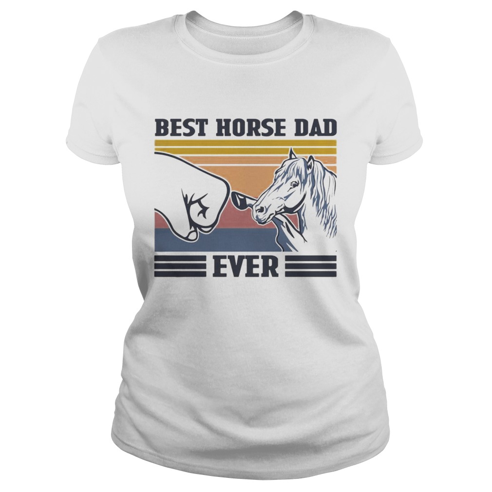 Best House Dad Ever Vintage Classic Ladies