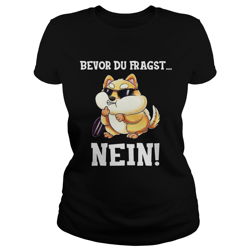 Bevor Du Fragst Nein Hamster Classic Ladies