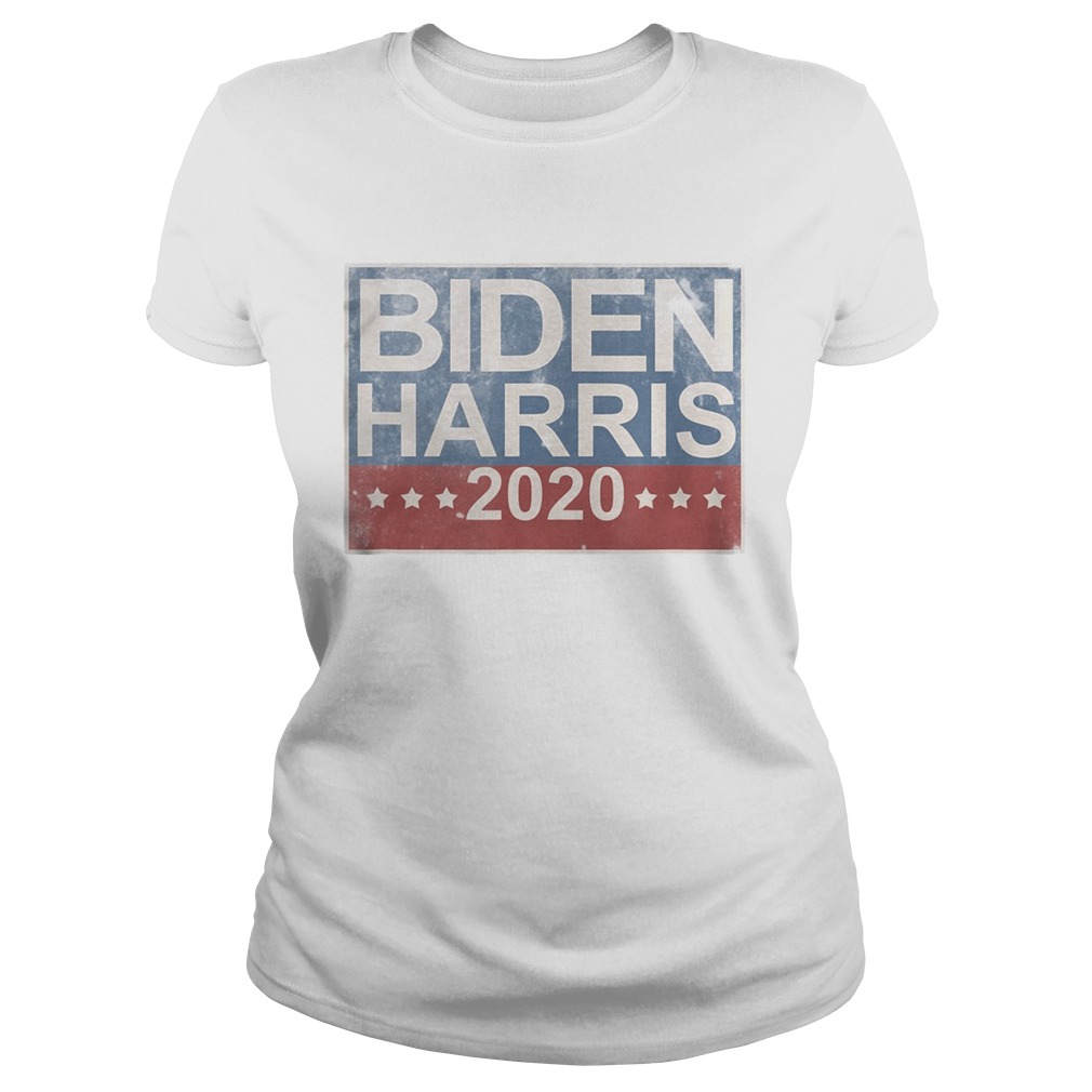 Biden Harris 2020 Vintage Retro Button Classic Ladies