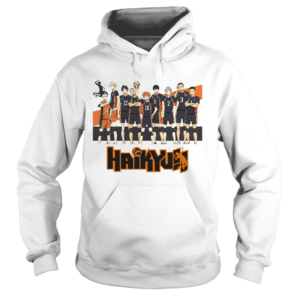 Bioworld Haikyuu Volleyball Team Fitted Hoodie