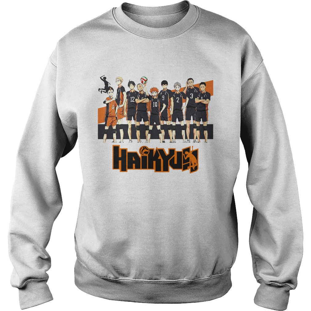 Bioworld Haikyuu Volleyball Team Fitted Sweatshirt