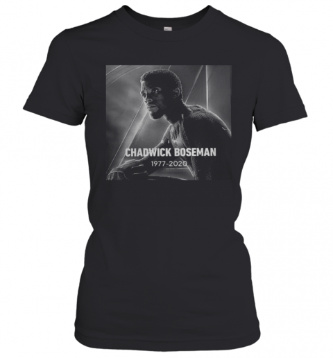 Black Panther Chadwick Boseman 1977 2020 T-Shirt Classic Women's T-shirt