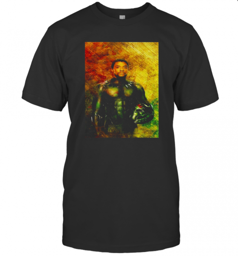 Black Panther Chadwick Boseman 1977 2020 Thank You For The Memories T-Shirt
