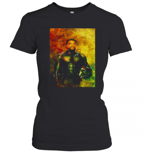 Black Panther Chadwick Boseman 1977 2020 Thank You For The Memories T-Shirt Classic Women's T-shirt