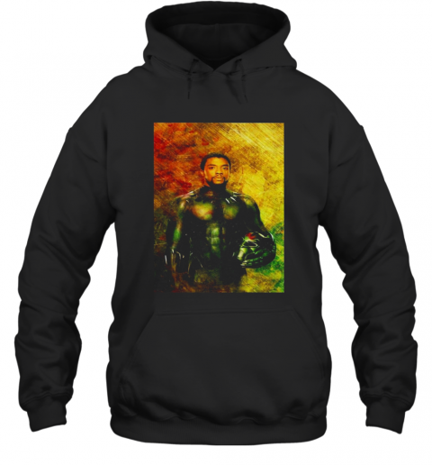 Black Panther Chadwick Boseman 1977 2020 Thank You For The Memories T-Shirt Unisex Hoodie
