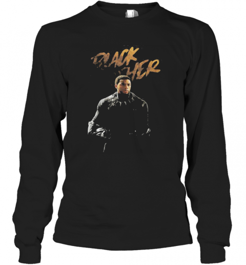 Black Panther Chadwick Boseman Actor Rip T-Shirt Long Sleeved T-shirt 