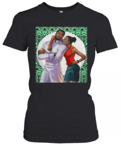 Black Panther Chadwick Boseman And Taylor T-Shirt Classic Women's T-shirt