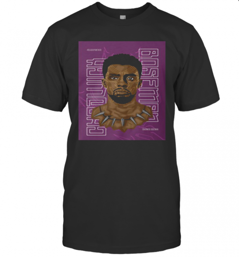 Black Panther Chadwick Boseman Rip Actor T-Shirt