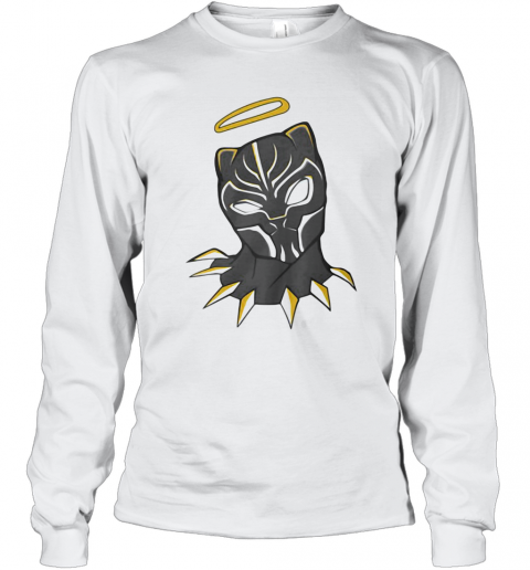 Black Panther Chadwick Rip Angel T-Shirt Long Sleeved T-shirt 