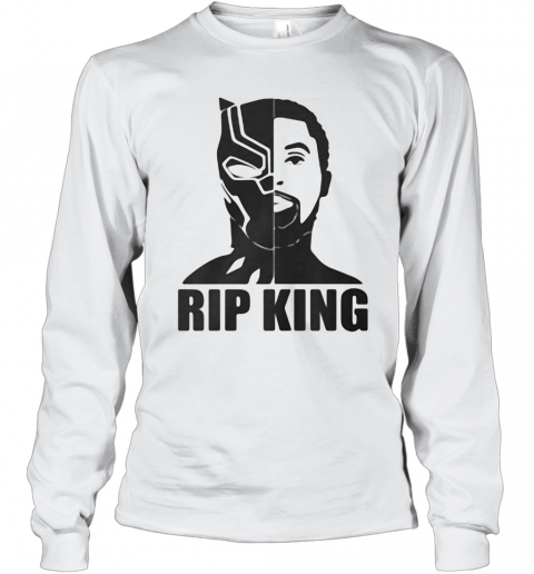 Black Panther Chadwick Rip King T-Shirt Long Sleeved T-shirt 