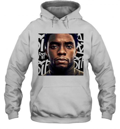 Black Panther Chadwick Rip Wakanda T-Shirt Unisex Hoodie