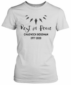 Black Panther Rest In Peace Rip Chadwick 1977 2020 T-Shirt Classic Women's T-shirt