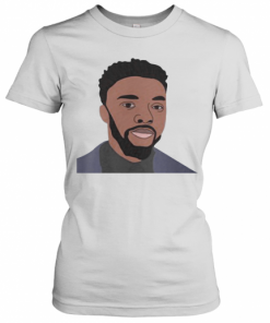 Black Panther Rip Chadwick Actor Art T-Shirt Classic Women's T-shirt