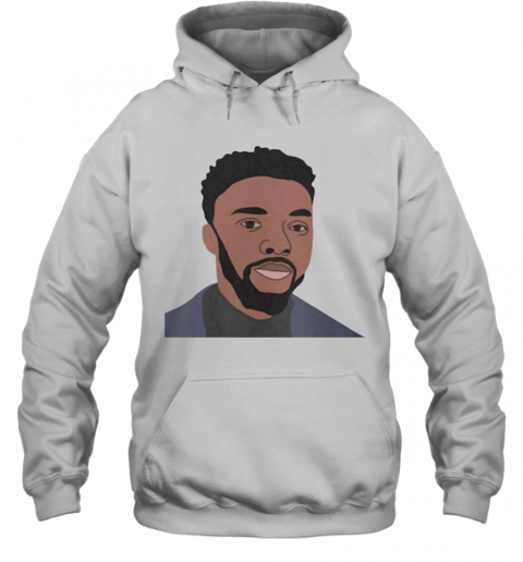 Black Panther Rip Chadwick Actor Art T-Shirt Unisex Hoodie