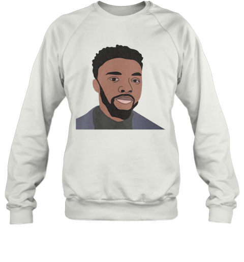 Black Panther Rip Chadwick Actor Art T-Shirt Unisex Sweatshirt
