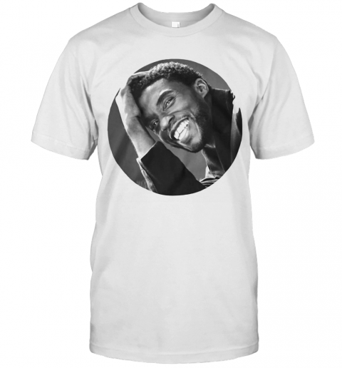Black Panther Rip Chadwick Actor Smiling T-Shirt