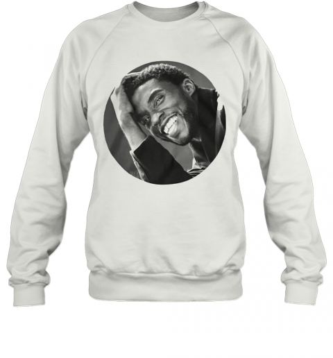 Black Panther Rip Chadwick Actor Smiling T-Shirt Unisex Sweatshirt
