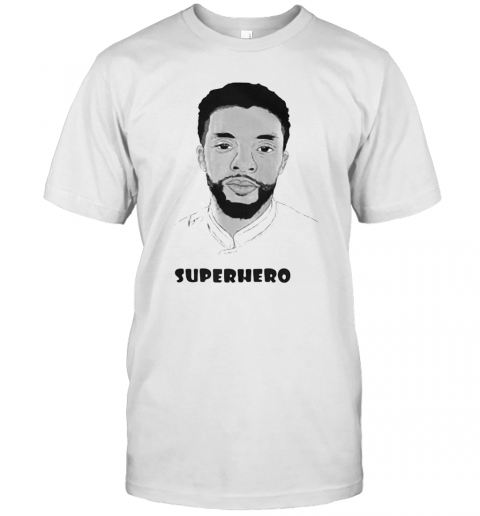 Black Panther Rip Chadwick Actor Superhero T-Shirt