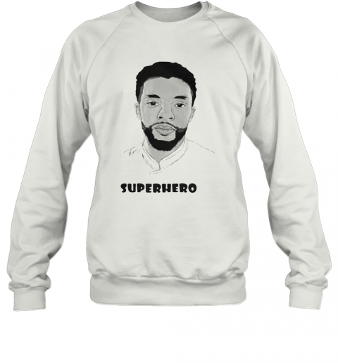 Black Panther Rip Chadwick Actor Superhero T-Shirt Unisex Sweatshirt