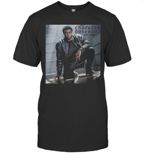Black Panther Rip Chadwick Boseman 1977 2020 Pictures T-Shirt