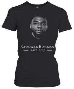 Black Panther Rip Chadwick Boseman Actor 1977 2020 T-Shirt Classic Women's T-shirt