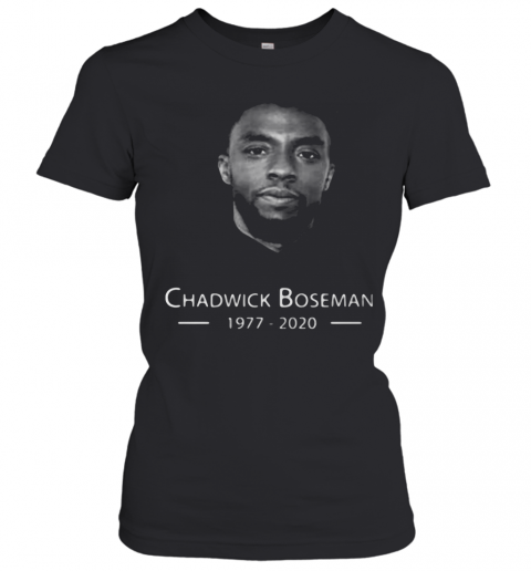 Black Panther Rip Chadwick Boseman Actor 1977 2020 T-Shirt Classic Women's T-shirt