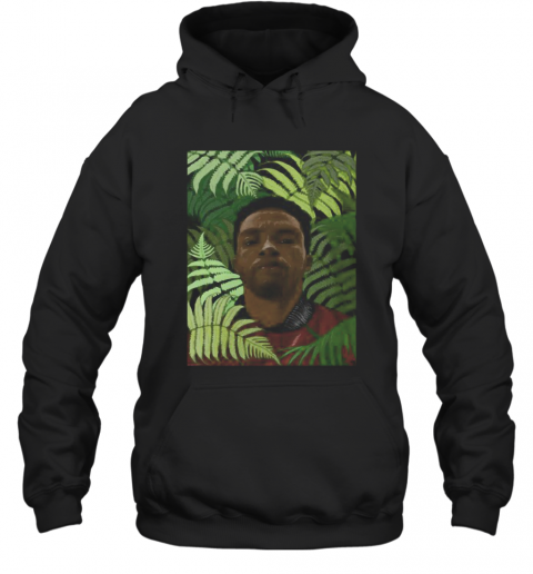 Black Panther Rip Chadwick Boseman Leafs T-Shirt Unisex Hoodie