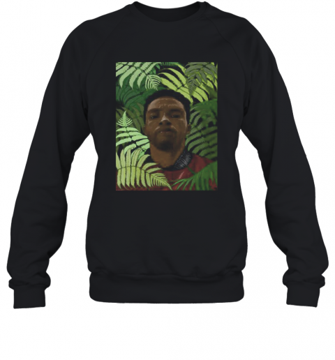 Black Panther Rip Chadwick Boseman Leafs T-Shirt Unisex Sweatshirt