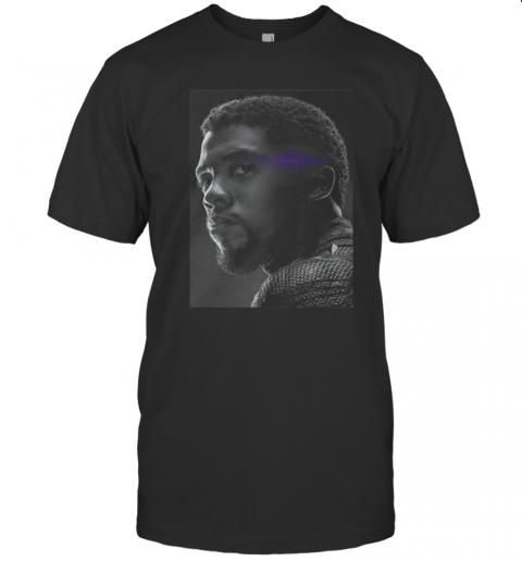 Black Panther Rip Chadwick Boseman Picture T-Shirt