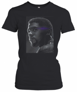 Black Panther Rip Chadwick Boseman Picture T-Shirt Classic Women's T-shirt