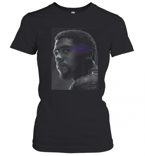 Black Panther Rip Chadwick Boseman Picture T-Shirt Classic Women's T-shirt