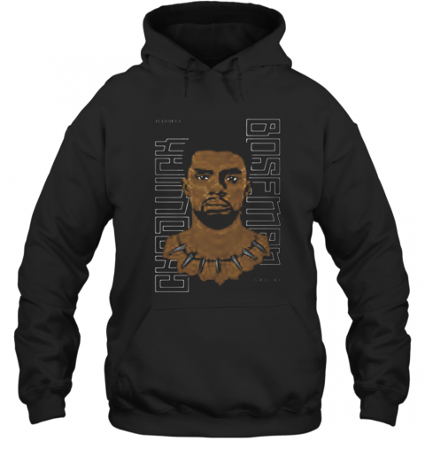 Black Panther Rip Chadwick Boseman Rest In Power 2020 T-Shirt Unisex Hoodie