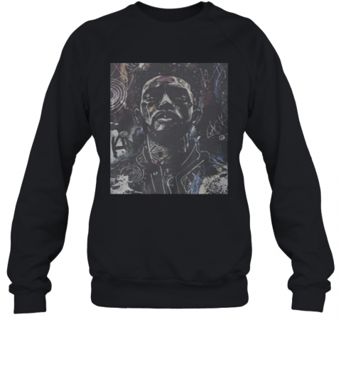 Black Panther Rip Chadwick Boseman Rest In Power King Art T-Shirt Unisex Sweatshirt