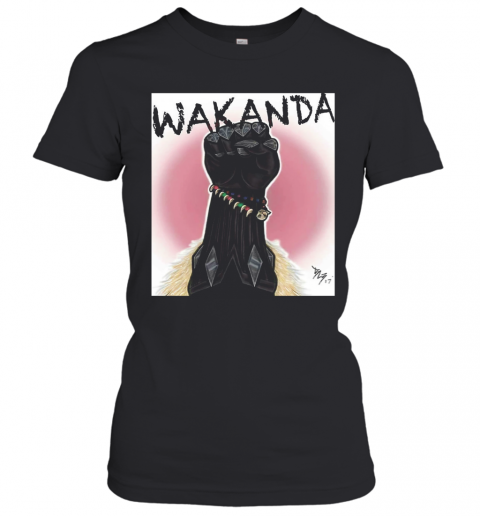 Black Panther Rip Chadwick Boseman Wakanda Black Lives Matter T-Shirt Classic Women's T-shirt