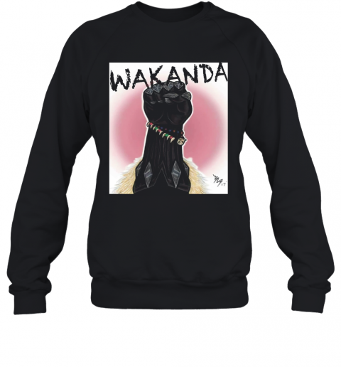 Black Panther Rip Chadwick Boseman Wakanda Black Lives Matter T-Shirt Unisex Sweatshirt