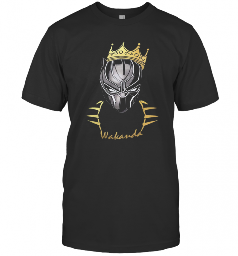 Black Panther Rip Chadwick Boseman Wakanda Power King T-Shirt