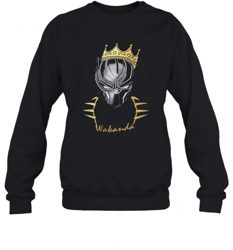 Black Panther Rip Chadwick Boseman Wakanda Power King T-Shirt Unisex Sweatshirt