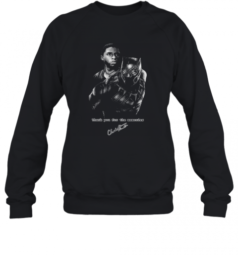 Black Panthers Chadwick Boseman T-Shirt Unisex Sweatshirt