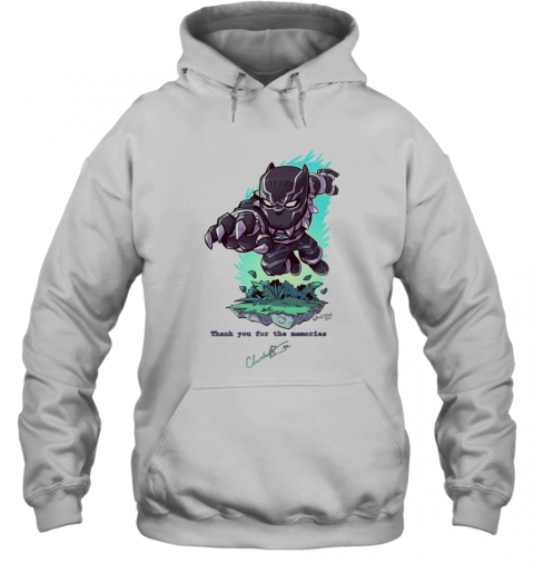 Black Pather Tribute RIP Chadwick Boseman T-Shirt Unisex Hoodie