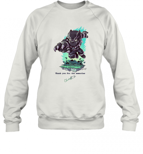 Black Pather Tribute RIP Chadwick Boseman T-Shirt Unisex Sweatshirt