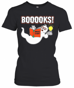 Booooks Ghost Story Halloween T-Shirt Classic Women's T-shirt