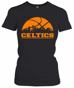 Boston Celtics Basketball Logo City T-Shirt Classic Women's T-shirt