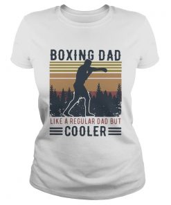 Boxing Dad Like A Regular Dad But Cooler Vintage  Classic Ladies
