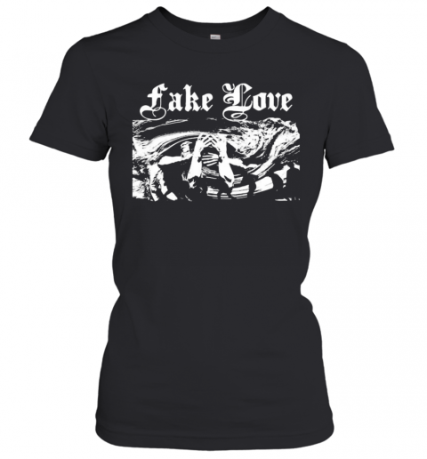 Bts Band Fake Love Album T-Shirt Classic Women's T-shirt