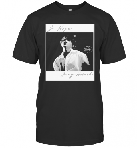 Bts Band I Hope Jung Hoseok Signature T-Shirt