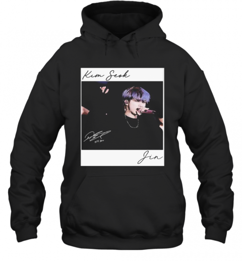 Bts Band Kim Seok Jin Signature T-Shirt Unisex Hoodie