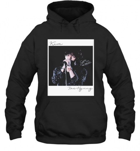 Bts Band Kim Taehyung Signature T-Shirt Unisex Hoodie