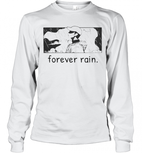 Bts Rm Mono Forever Rain T-Shirt Long Sleeved T-shirt 